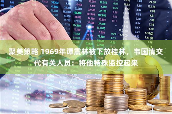 聚美策略 1969年谭震林被下放桂林，韦国清交代有关人员：将他特殊监控起来